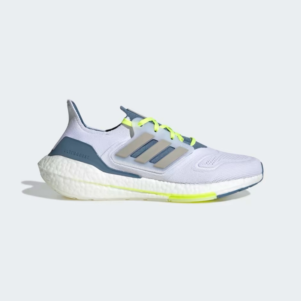 NWOB Adidas Mens Ultra Boost 22 Cloud White Metal Size 12 (GX5912)